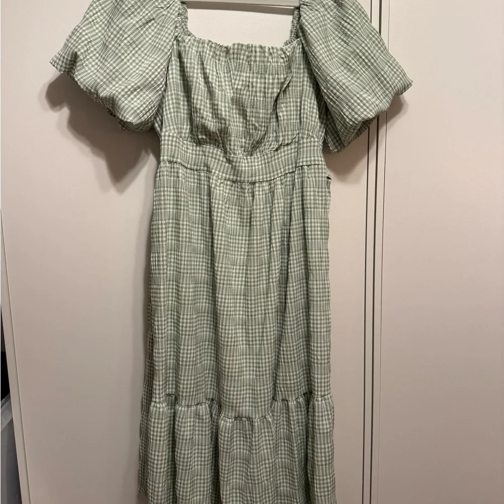 Ces Femme Puff-Sleeve Maxi Dress - Picture 1 of 3